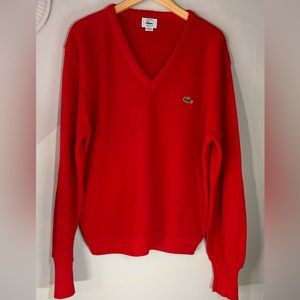 vintage lacoste izod sweater